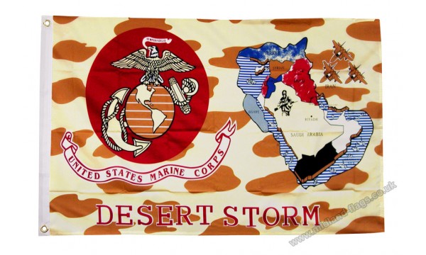 USMC Desert Storm Flag